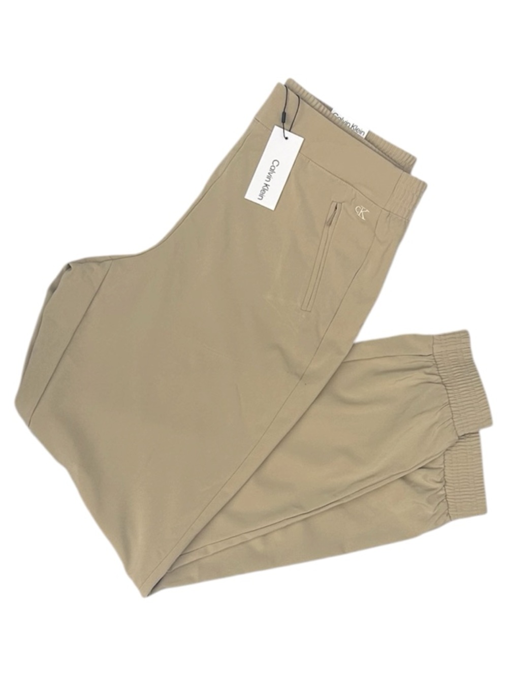 CALVIN KLEIN NWT Women’s Active Commuter Beige Joggers  Size: M